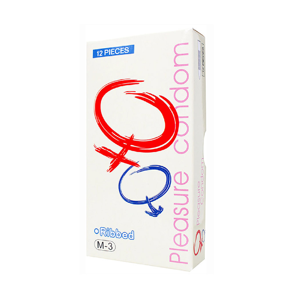 RIBBED CONDOM, , large