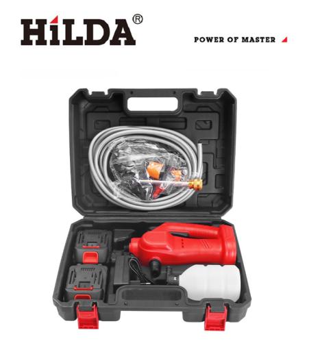 【HILDA】希爾達電動工具 21V 雙電 提壺式 無刷馬達洗車機, , large