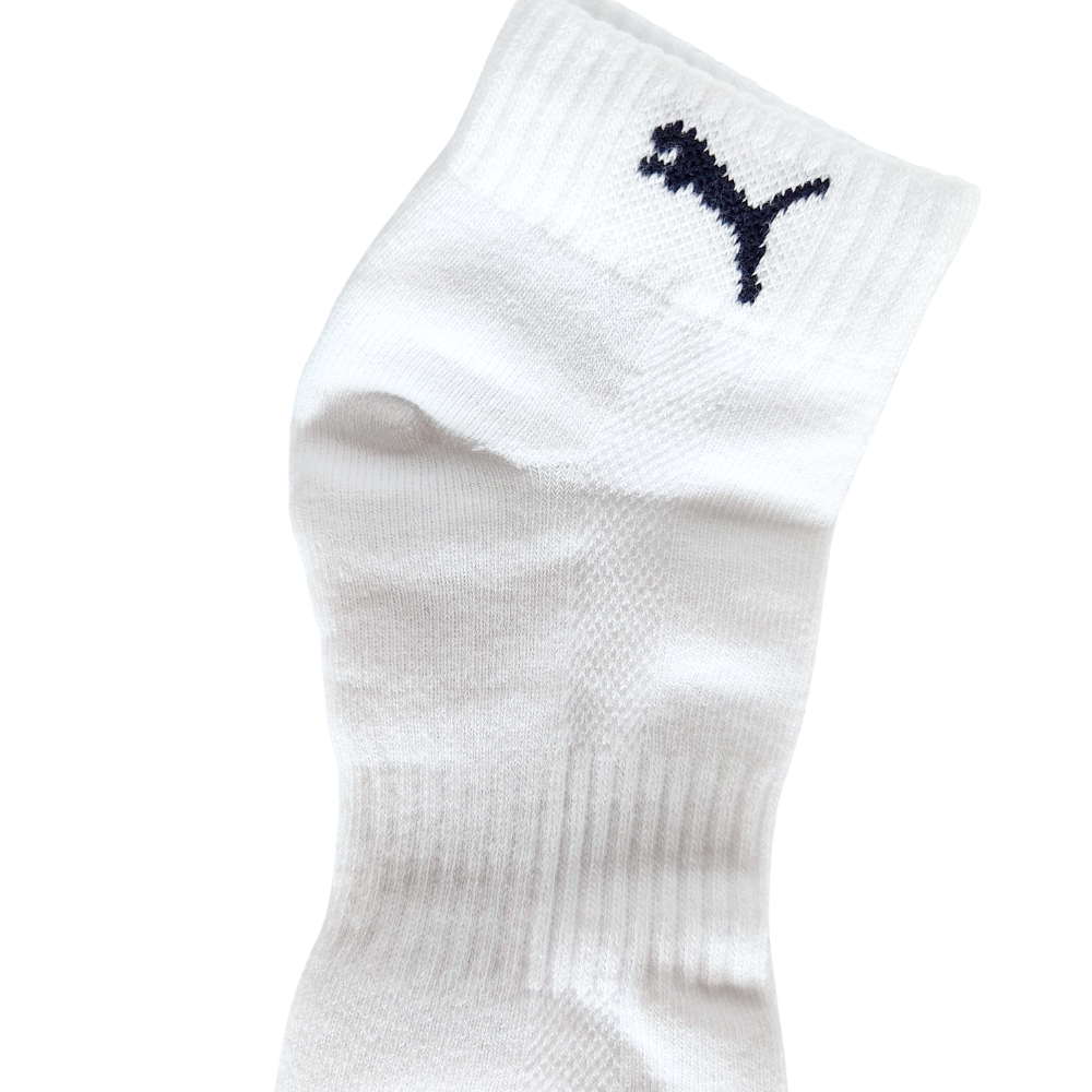 [秉宸] PUMA NOS厚底短襪 2入 白 BB098701, , large