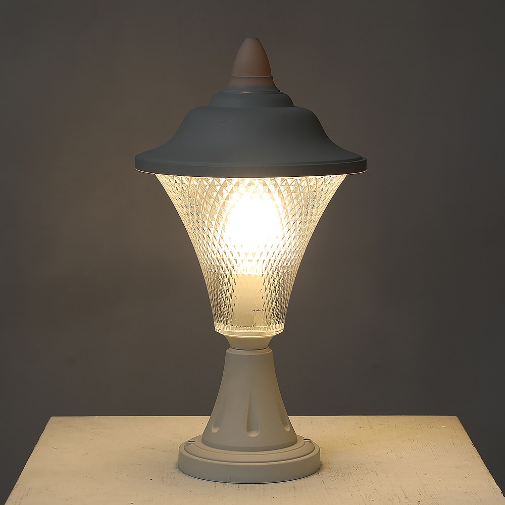 【卡米達】E27戶外門柱燈(CA1018SWH), , large