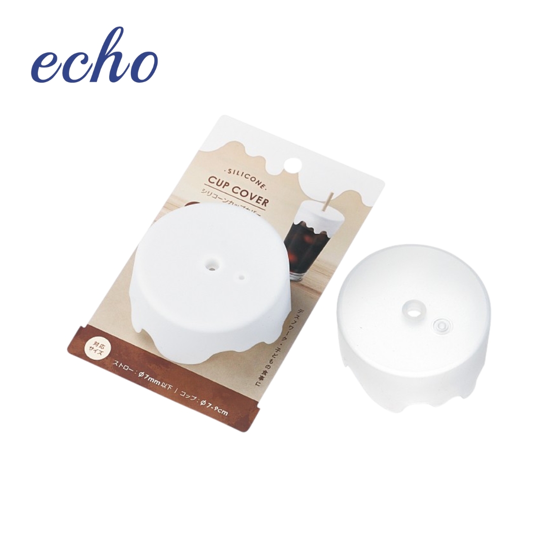 ECHO Silicone Cup Lid – Small, White