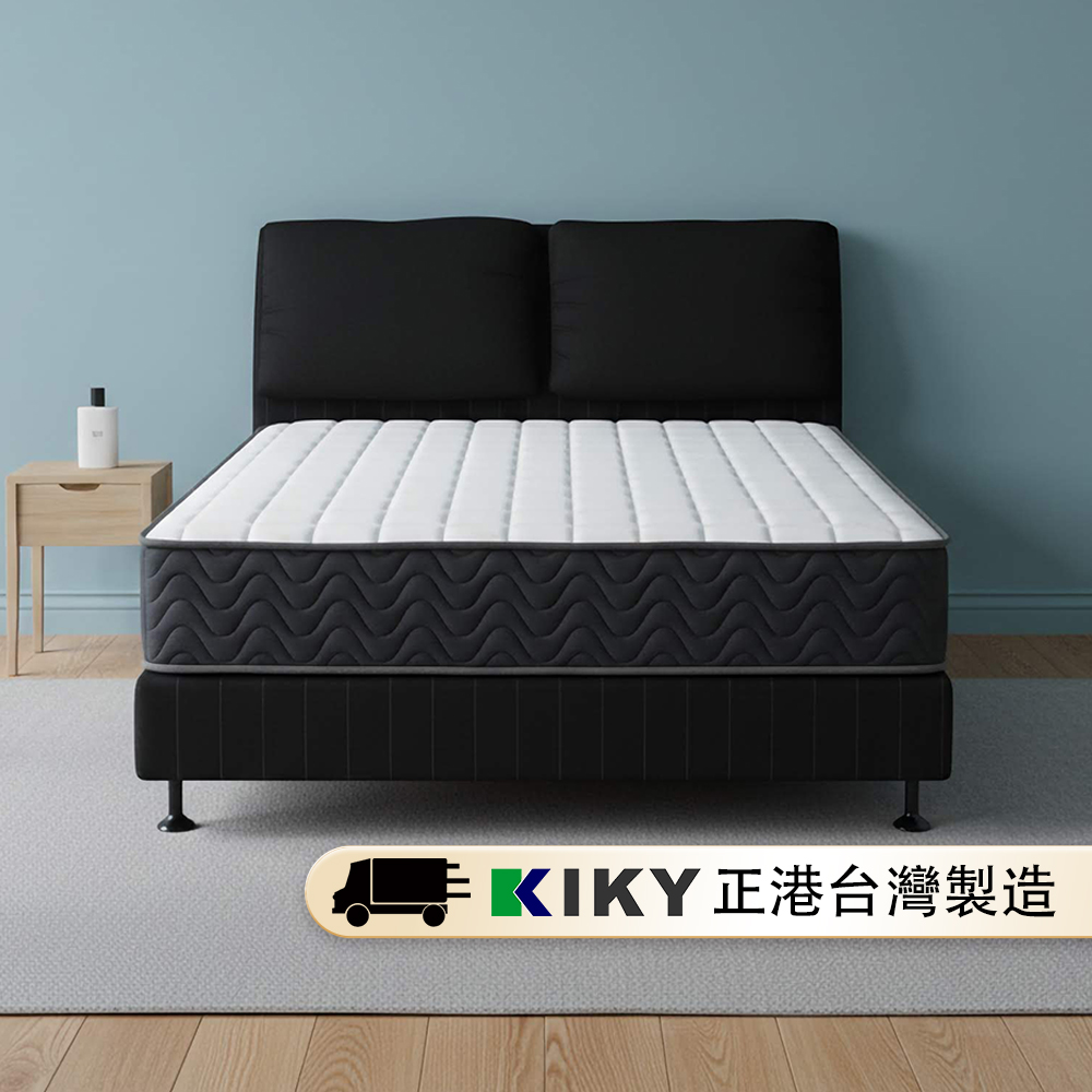 【KIKY】魯夫天絲捲包式獨立筒床墊
