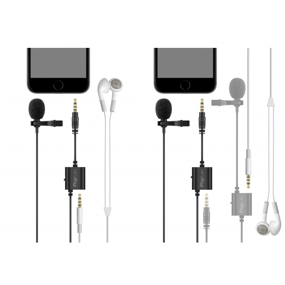 IK Multimedia iRig Mic Lav 2 Pack 專業移動領夾式麥克風【敦煌樂器】, , large