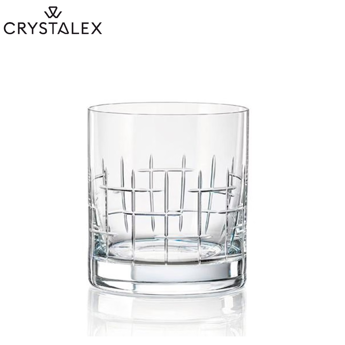 捷克CRYSTALEX波西米亞-Barline ++雕刻威士忌杯 (4入盒裝)[享恩貿易], , large
