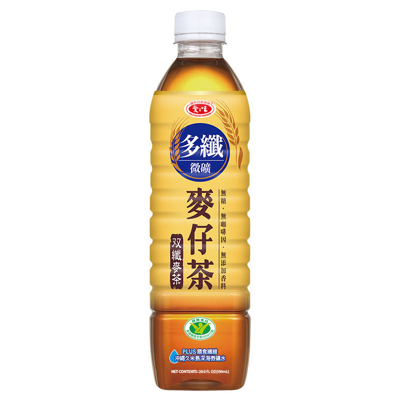 愛之味麥仔茶纖麥茶590ml, , large