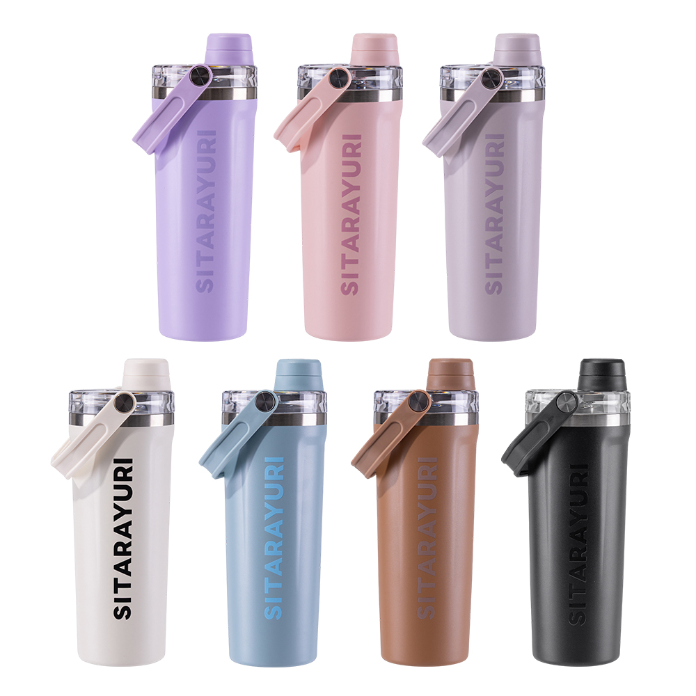 【H&R安室家】SITARAYURI 雙飲提把304不鏽鋼保溫瓶800ml(H82), , large