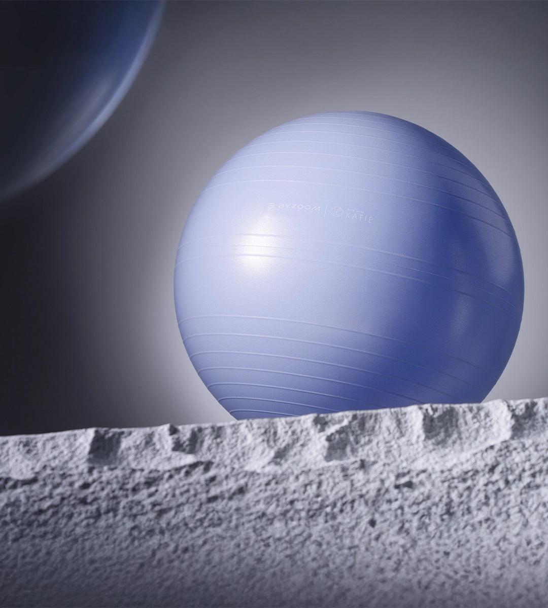 Flow With Katie Gym Ball 65cm (Serenity), , large