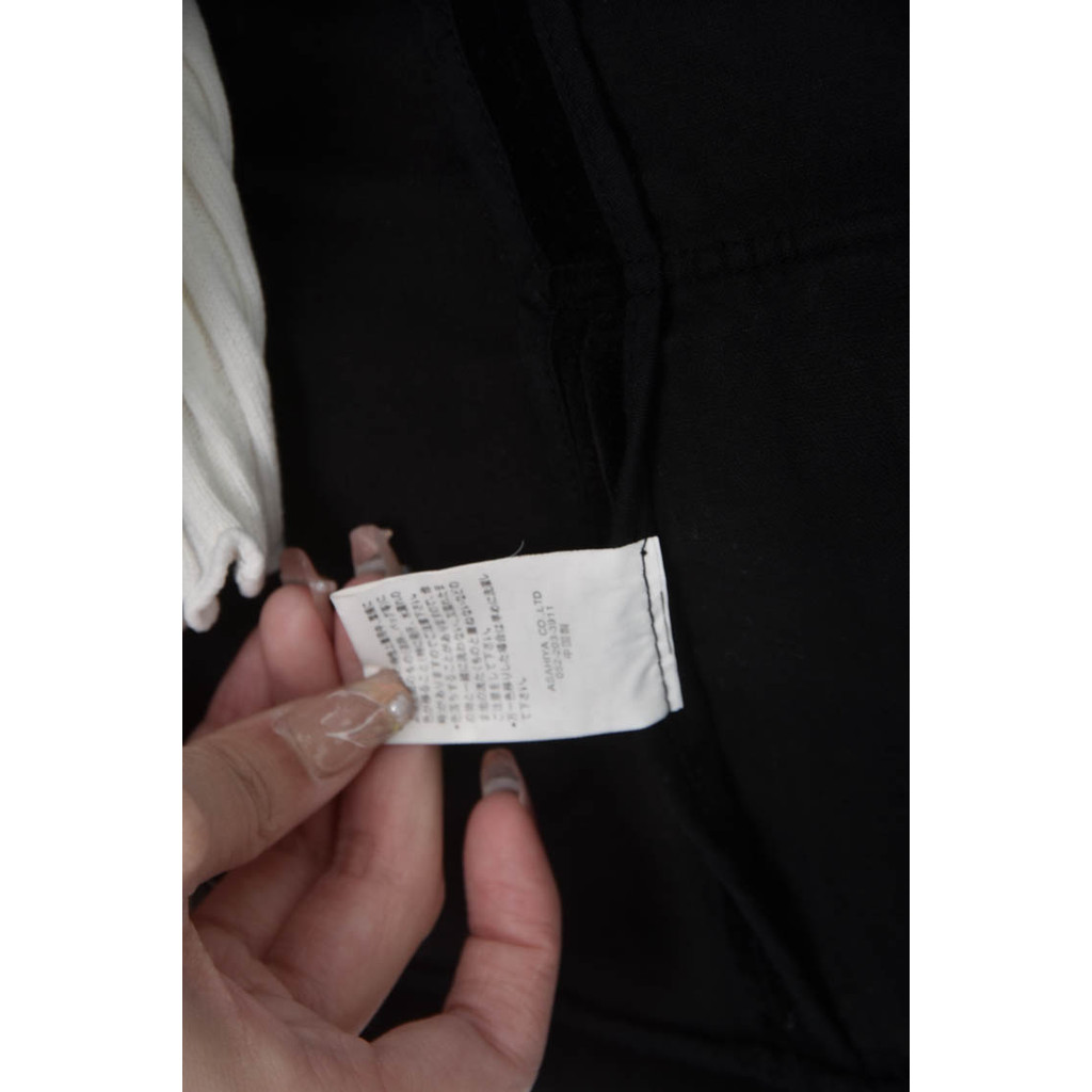 (S) ritta emma排扣黑色外套二手衣, , large