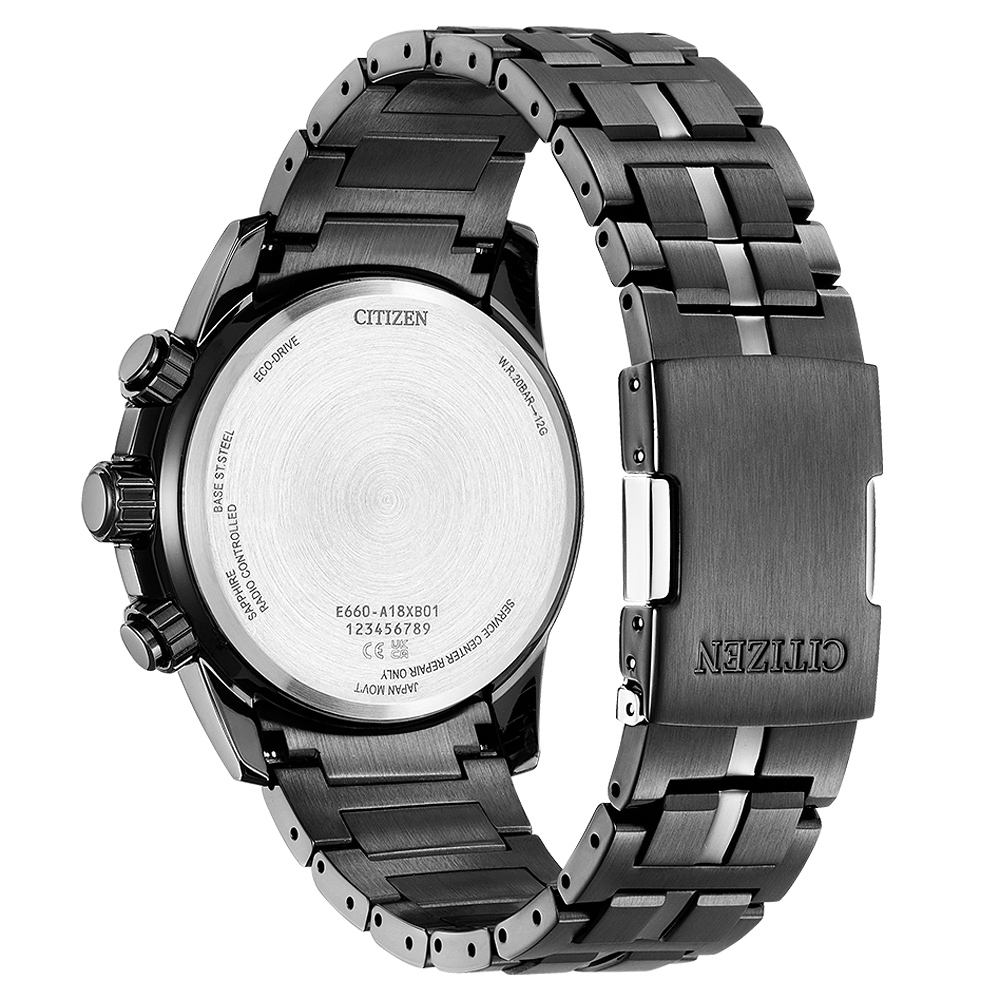 CITIZEN 星辰 韋禮安廣告款 亞洲限定 光動能全球電波計時手錶 CB5885-85L, , large