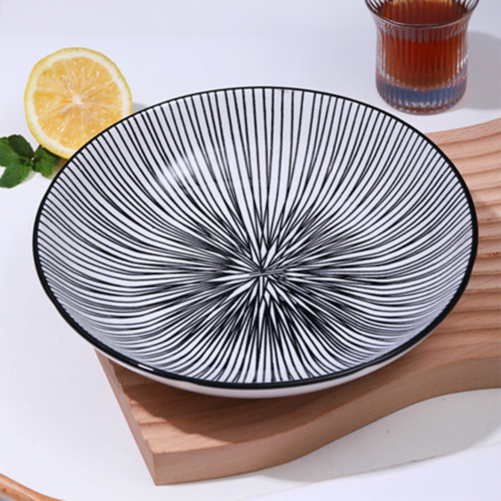 8-inch deep plates, , large