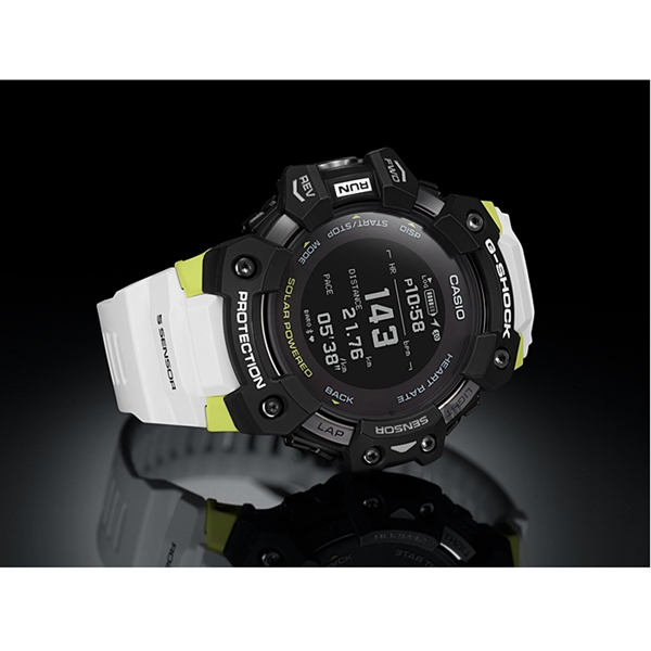 CASIO 卡西歐 G-SHOCK 心率偵測 x GPS定位 智能手錶-55mm GBD-H1000-1A7, , large