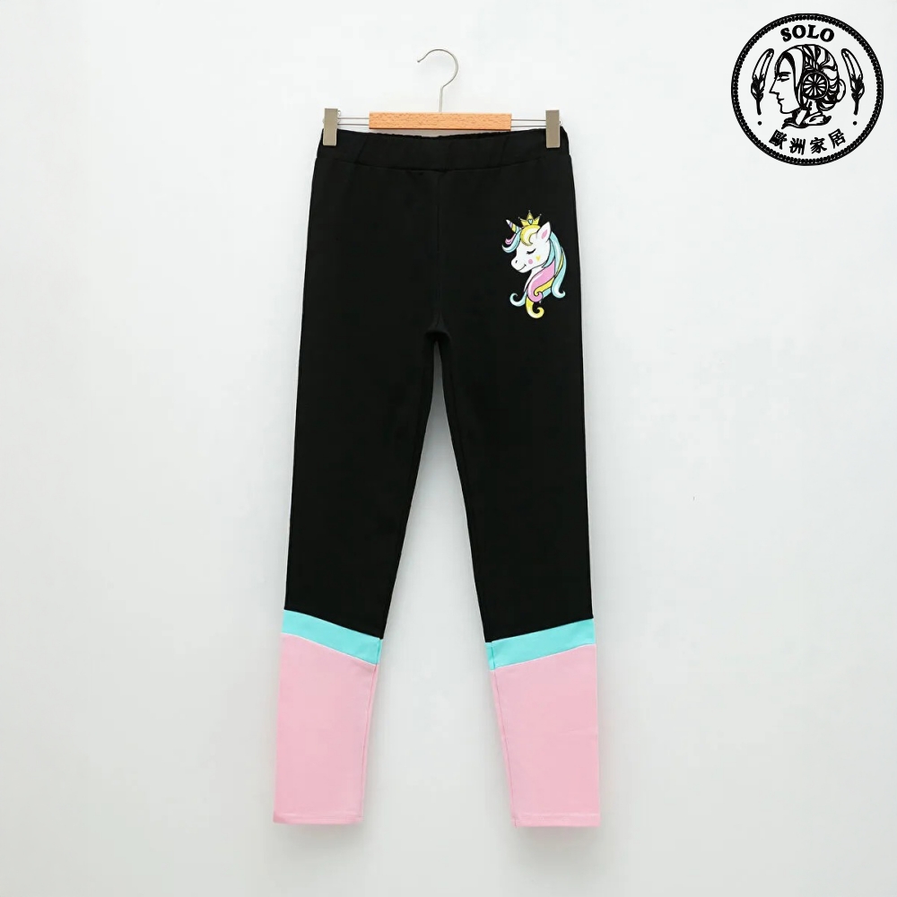 【SOLO Vintage】LCW Girls Unicorn Sweatpants Made in Turkey 3-4y, , large
