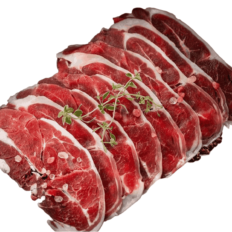 Fengyuan Sheep Farm Tender Lamb Shoulder Slices 130g × 8 Packs, , large
