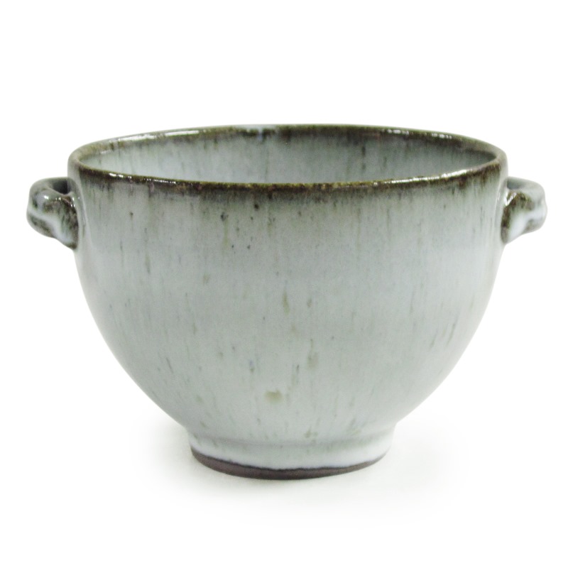 [豐名日本餐具] 4.0"雙耳井 灰釉 / C04DB0-36, , large