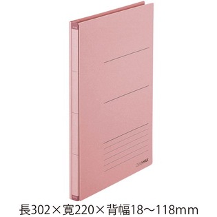 PLUS普樂士 FL-021SS-TW背幅伸縮檔案夾 -1包5入(多色)粉, , large