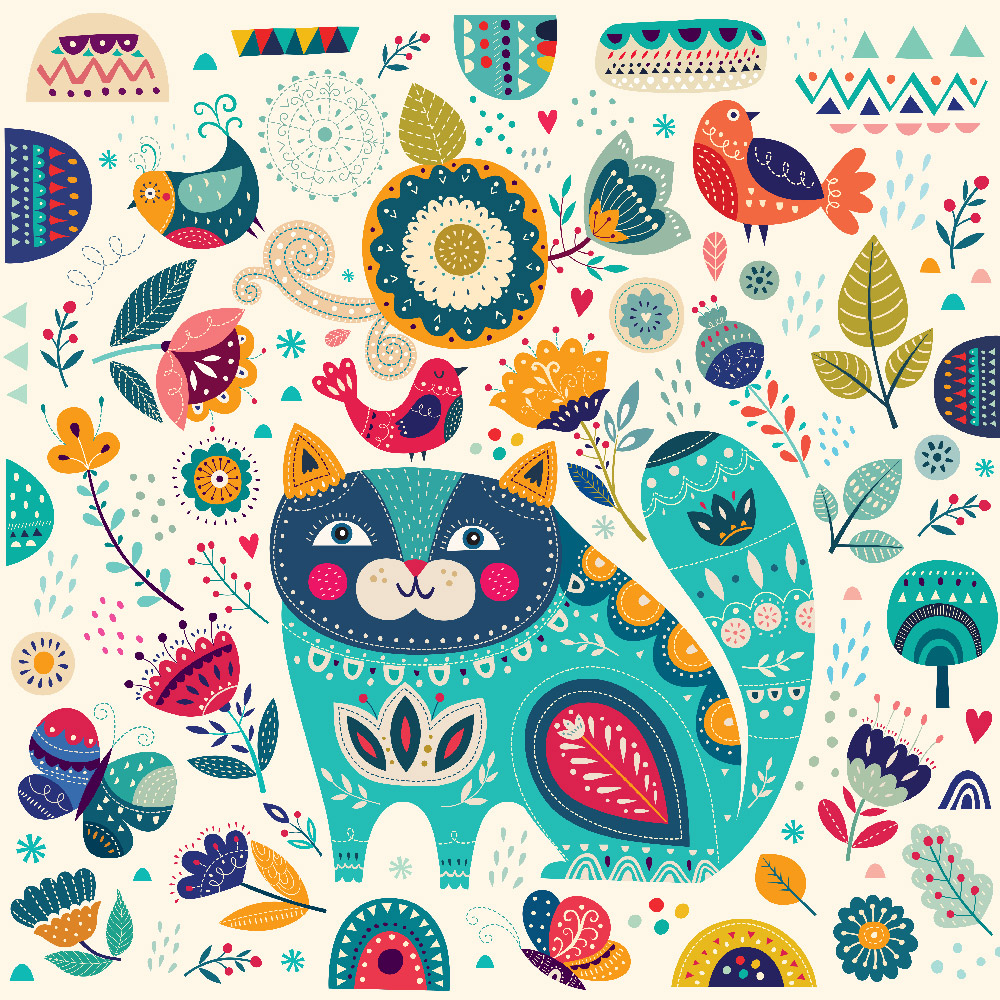 【日本 VisualSonic】藍牙畫布音箱 - Fortune Cat, , large