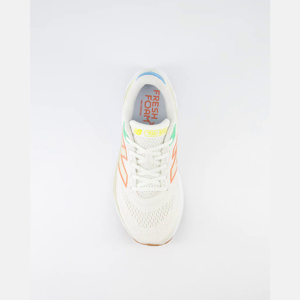 New Balance Fresh Foam X 880 v14 女 慢跑鞋 D寬楦 緩震 奶白 橘 [W880R14], , large
