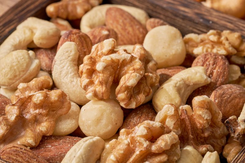 Mixed Nuts 200g | Low-Temperature Roasted, Unsalted Healthy Daily Nut Mix （【ChouChou Enterprise】, , large