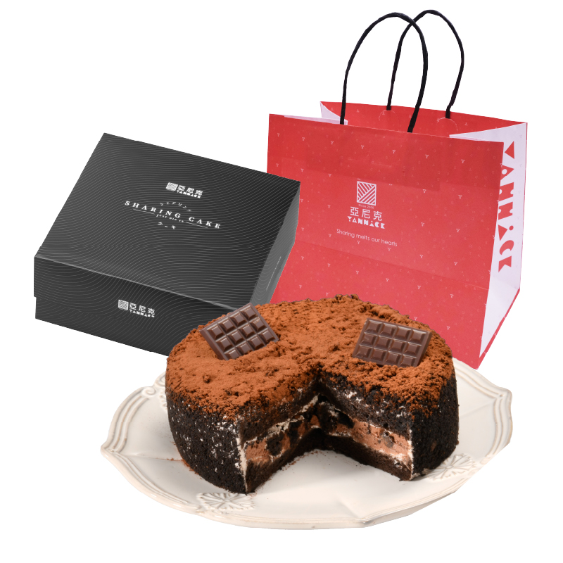 【亞尼克菓子工房】生乳奶蓋波士頓-厄瓜多爾黑巧克力 6吋(5個工作日出貨), , large