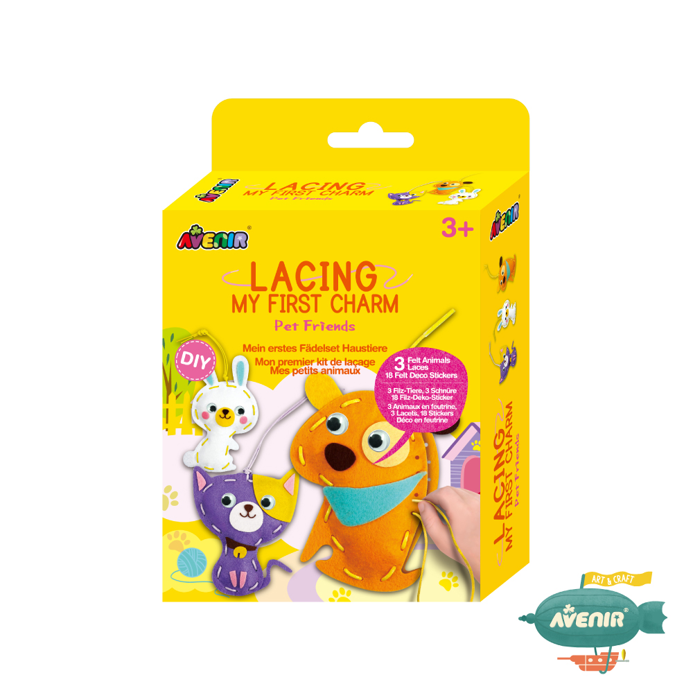 My First Lacing Kit Little Pets, , large