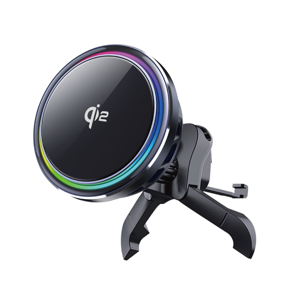 Qi2.2 Magnetic Wireless Fast Charging Car Mount, , large