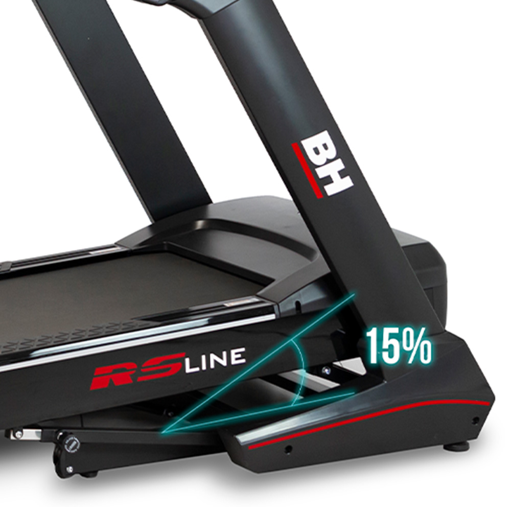 【BH歐洲百年品牌】RS1000 LED智能變頻跑步機, , large