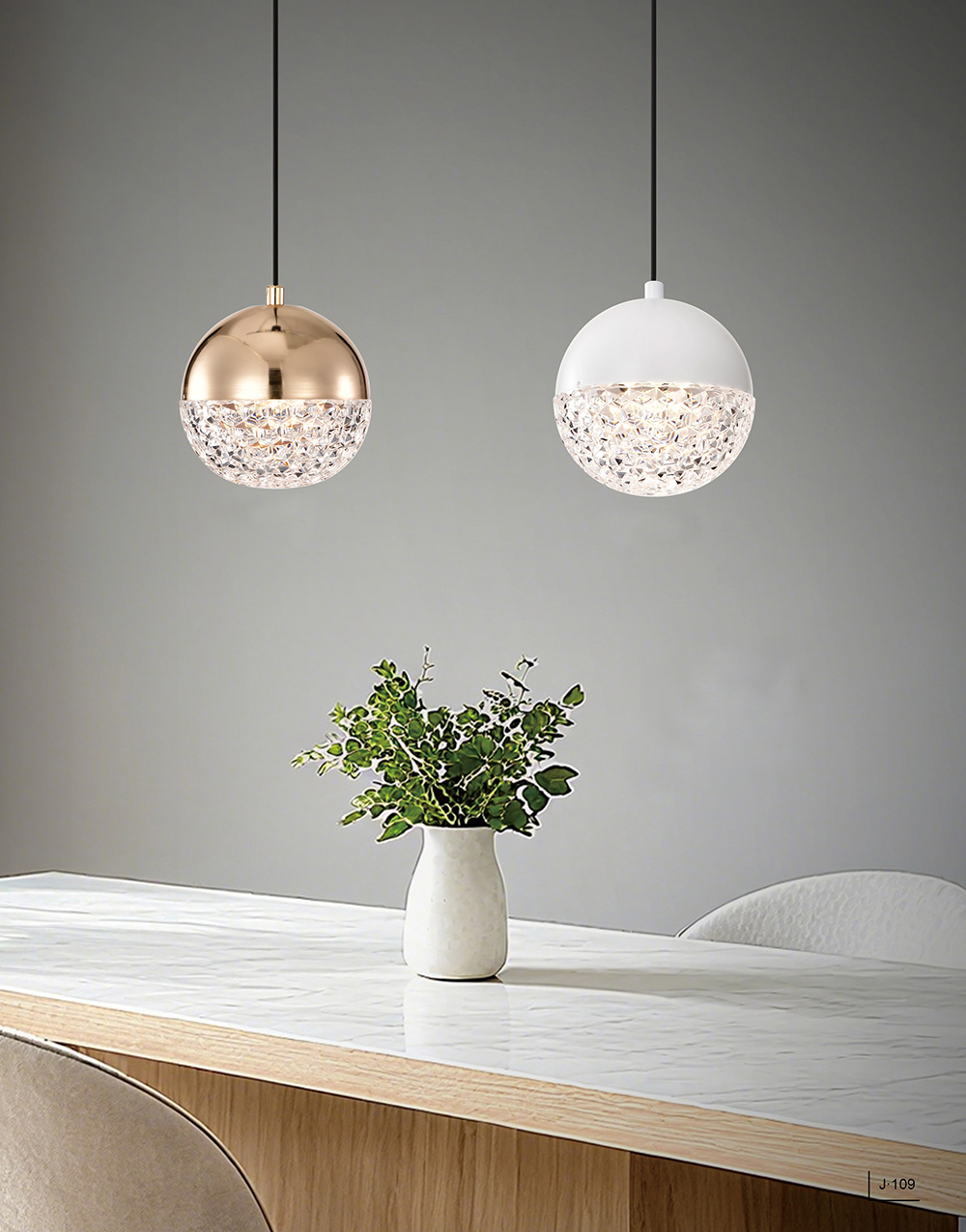 【H&R安室家】璀璨水晶吊燈 ZA0277 兩色任選, , large