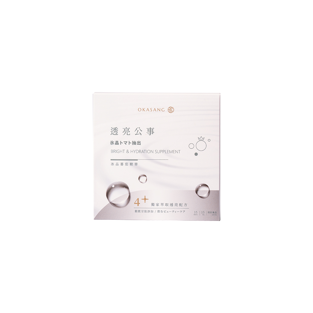 [日進生技]O卡桑透亮公事_冰晶蕃茄精華 ｜ 100%純天然食材 (15ml/15包), , large