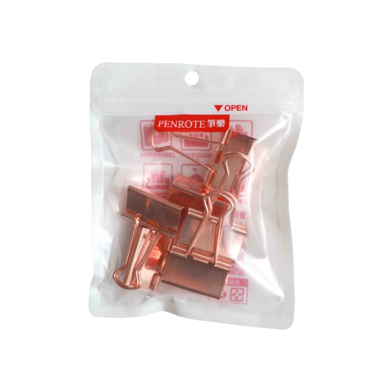 Rose Gold Binder Clips &ndash; #3, , large