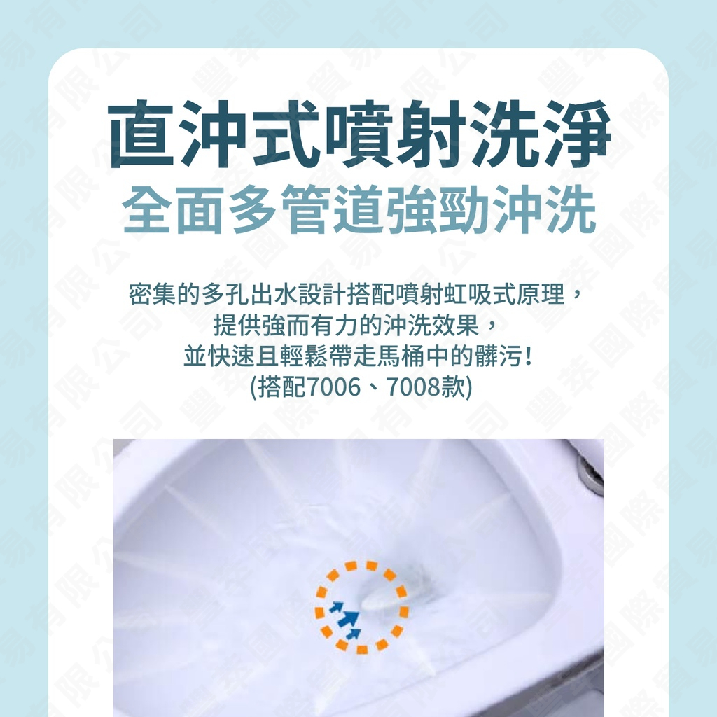 一太 金級省水馬桶ET-7006 兩段式沖水 噴射虹吸式 強力水流好清潔 超強吸力不賭塞 金級省水最環保 乾淨衛生, , large