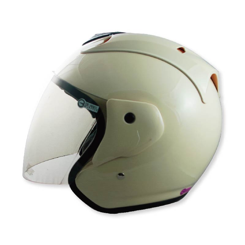 【平剛】GP-5 素色安全帽 615-R 幕斯白 XL, 幕斯白, large