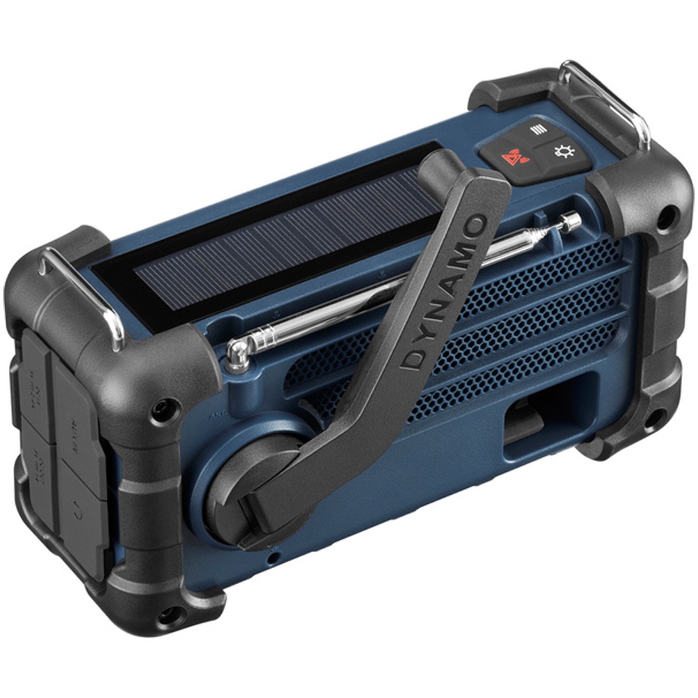 SANGEAN AM/FM Bluetooth Solar Hand-Crank Rechargeable Radio MMR-99, , large