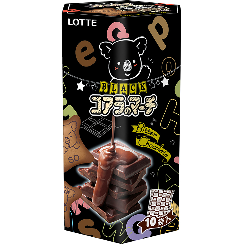 LOTTE Koala Rich Dark Chocolate Flavor, , large