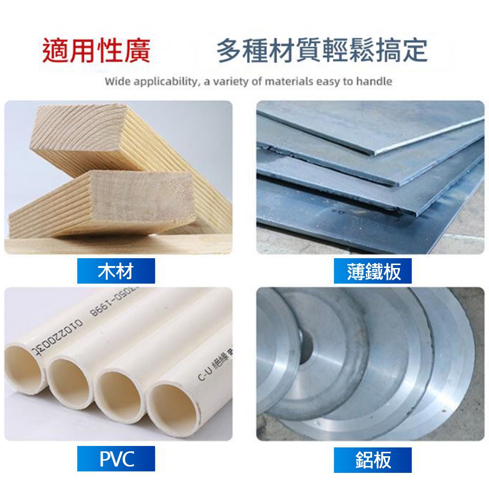 鍍鈦階梯鑽頭6件組, , large