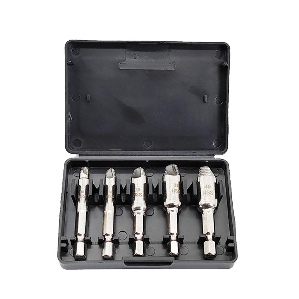 滑牙器/HSS材質/6角柄(5件組), , large