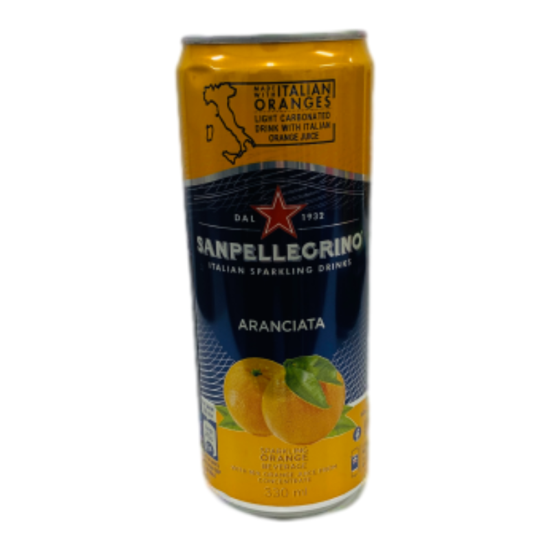 聖沛黎洛天然氣泡飲甜橙330ml, , large
