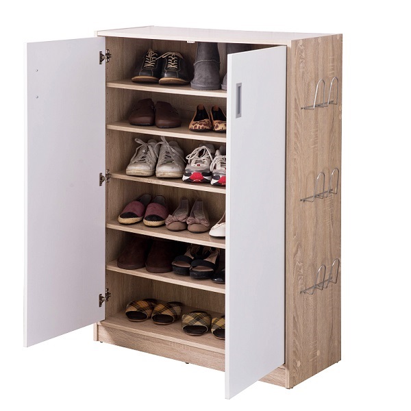 High double door large shoe cabinet, , large
