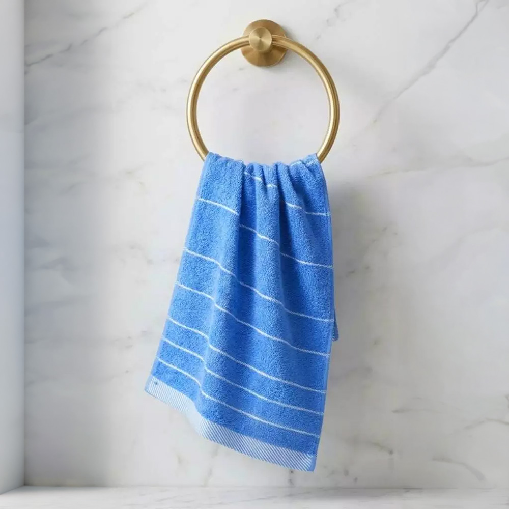 [Kaimei Cotton] 10 randomly selected MIT made in Taiwan 16 taels pure cotton silky white line children's scarf, , large