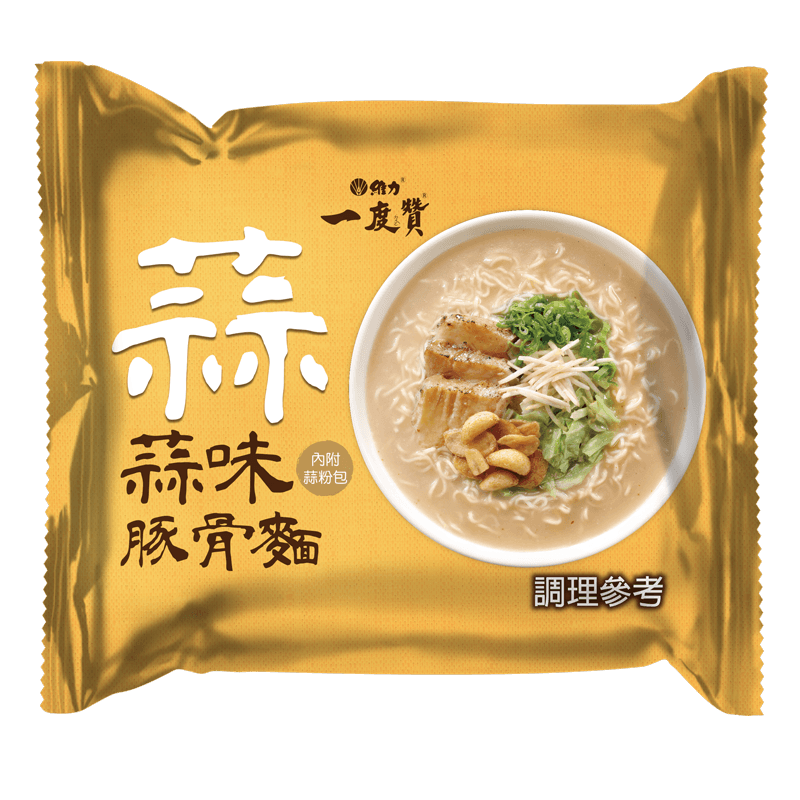 一度贊 蒜味豚骨麵 (袋), , large