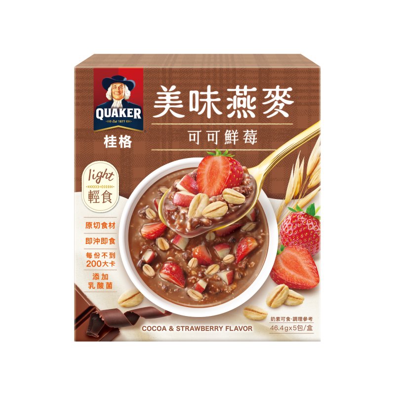 Quaker Sweet Oatmeal-cocoa  berry, , large