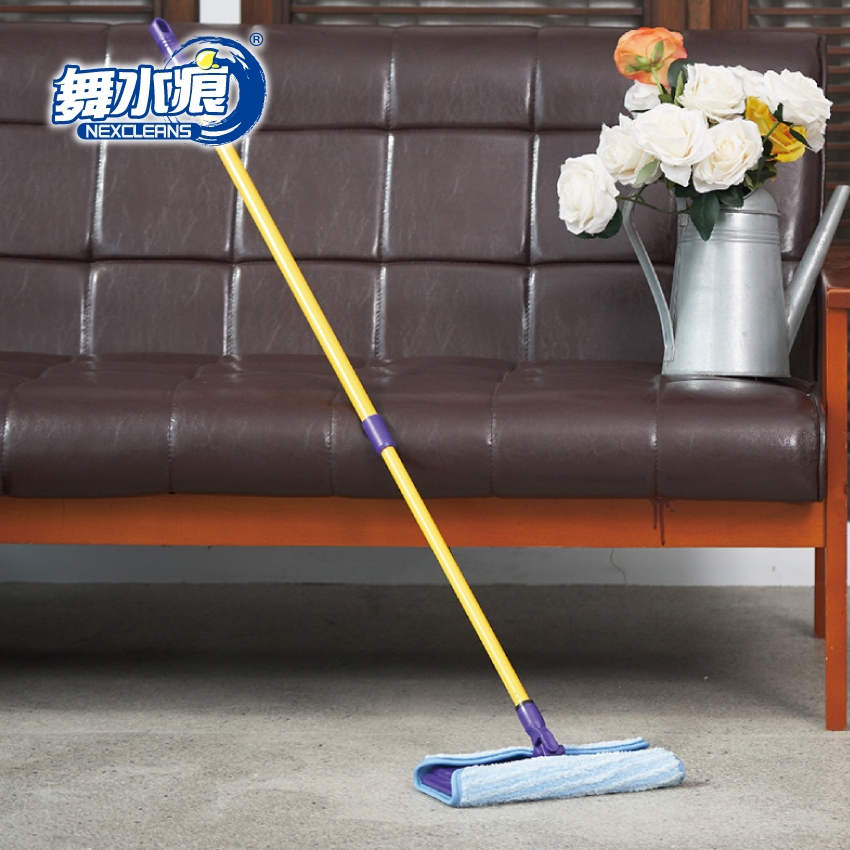 【舞水痕】RT-C3453 強效超纖拖把(布*1桿子*1) 可購替換布, , large