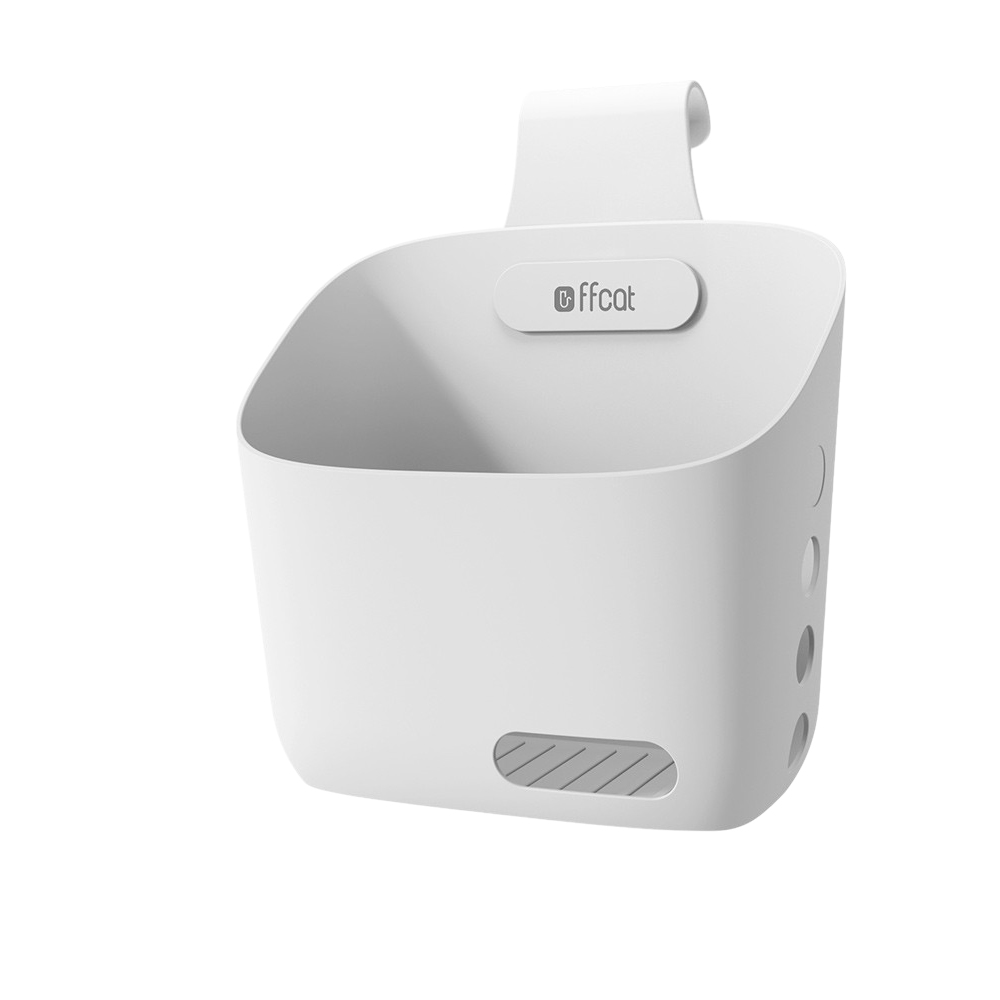 ffcat 加厚款大掛籃 吊掛平面二用 收納籃 收納掛籃 收納盒 吊籃 掛式收納盒 掛勾置物籃, , large