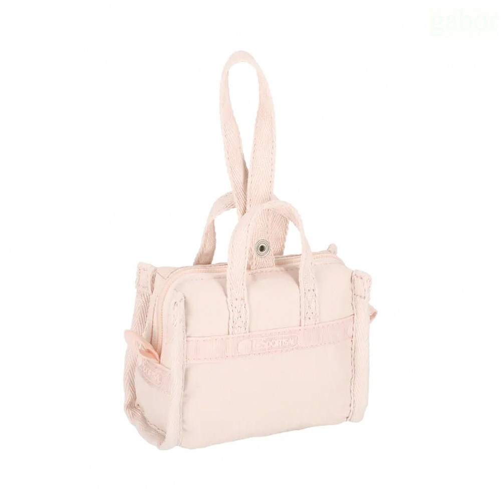LeSportsac Weekender Charm 小吊掛飾零錢包 送禮-晨曦桃粉, , large