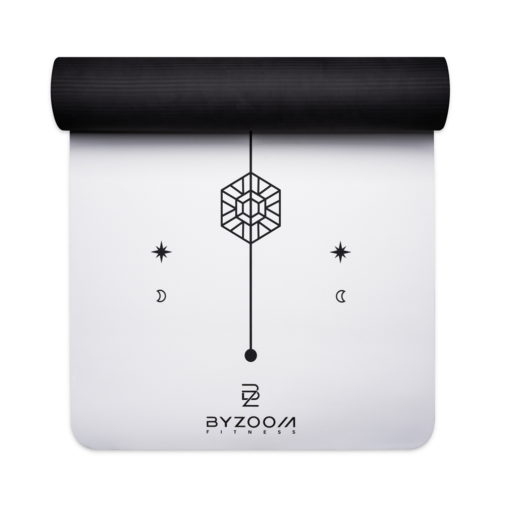 【BYZOOM FITNESS】TPE 健身墊 8mm (白)