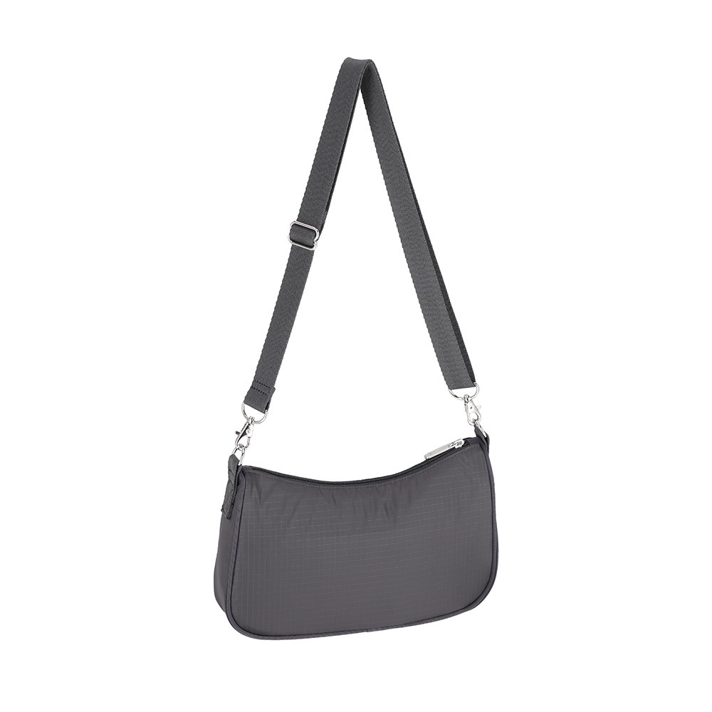 LeSportsac SM CONV SHOULDER 小型多用肩背包 - 夜幕灰, , large