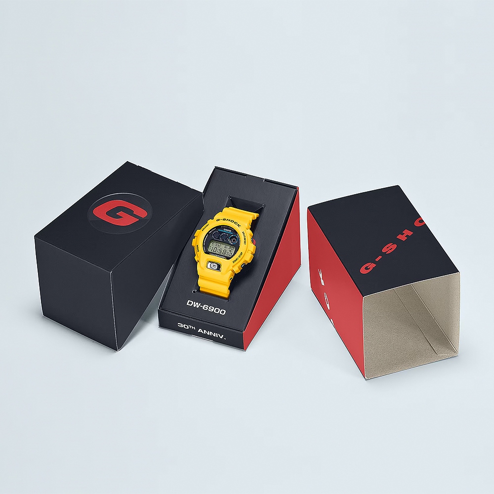 CASIO 卡西歐 G-SHOCK 30周年紀念版 電子錶 手錶-黃 DW-6900TR-9, , large