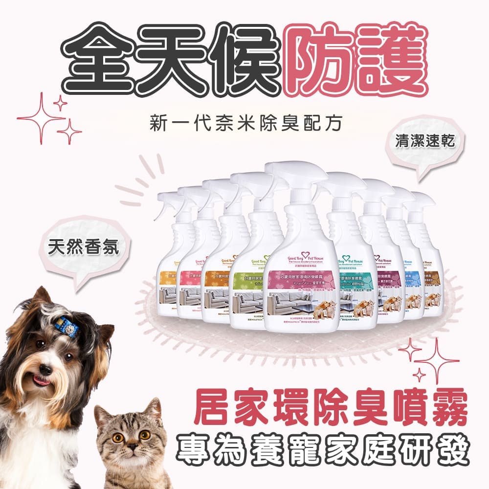 [GBPH好寶貝] 居家環境除臭噴霧 – 原味無香 500ml, , large