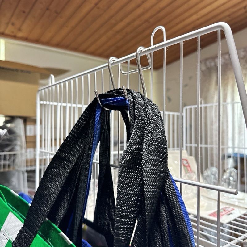 [Beargood sticker] Double S Over-the-Door Hook (304 Stainless Steel), , large