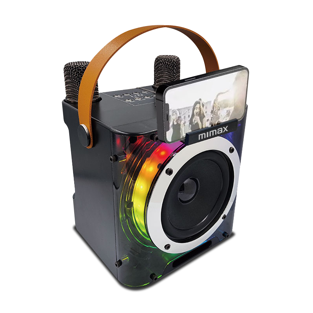 米覓 無線行動K歌音箱Live-3D 附可充電式專用無線麥克風*2, , large