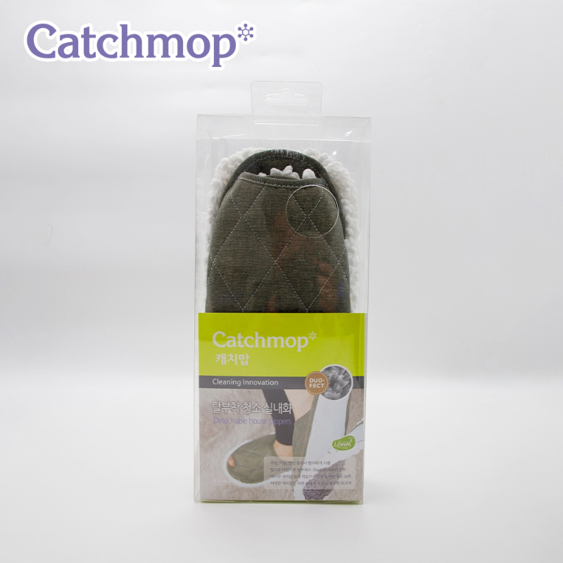 【THE LOEL】Catchmop 神奇可換底加厚拖鞋 (橄欖綠), , large